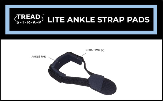 LITE ANKLE STRAP PADS - Foot Drop Ankle-Foot Orthosis (AFO)