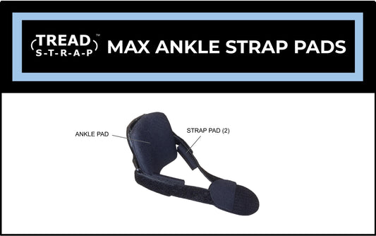 MAX ANKLE STRAP PADS - Foot Drop Ankle-Foot Orthosis (AFO)