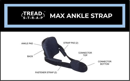 MAX ANKLE STRAP - Foot Drop Ankle-Foot Orthosis (AFO)