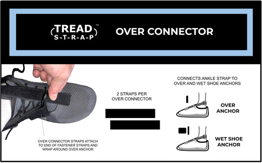 OVER CONNECTOR 3-PK - Foot Drop Ankle-Foot Orthosis (AFO)