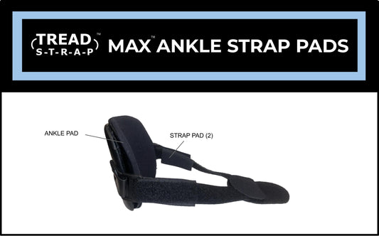 MAX ANKLE STRAP PADS - Foot Drop Ankle-Foot Orthosis (AFO)